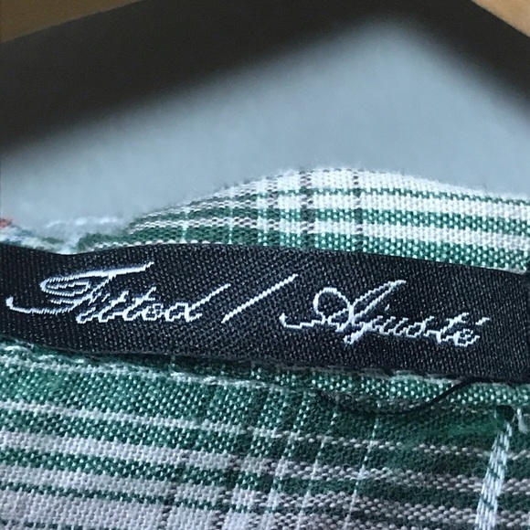 Twentyone Men’s Plaid Hooded Button-Down Shirt – XL, Unisex, Removable Hood - Picture 4 of 5